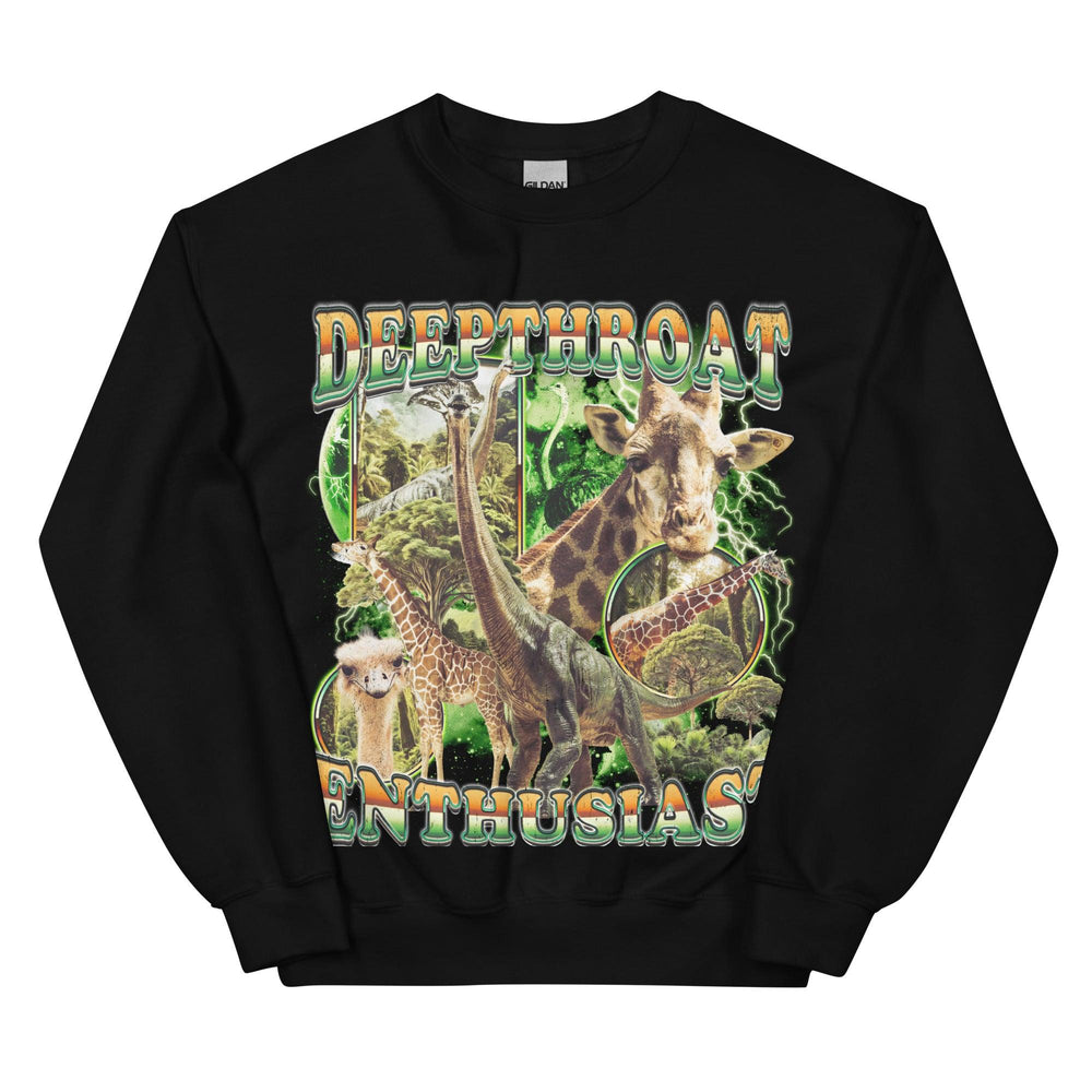 Deepthroat Enthusiast Sweatshirt - Orbital Clothing