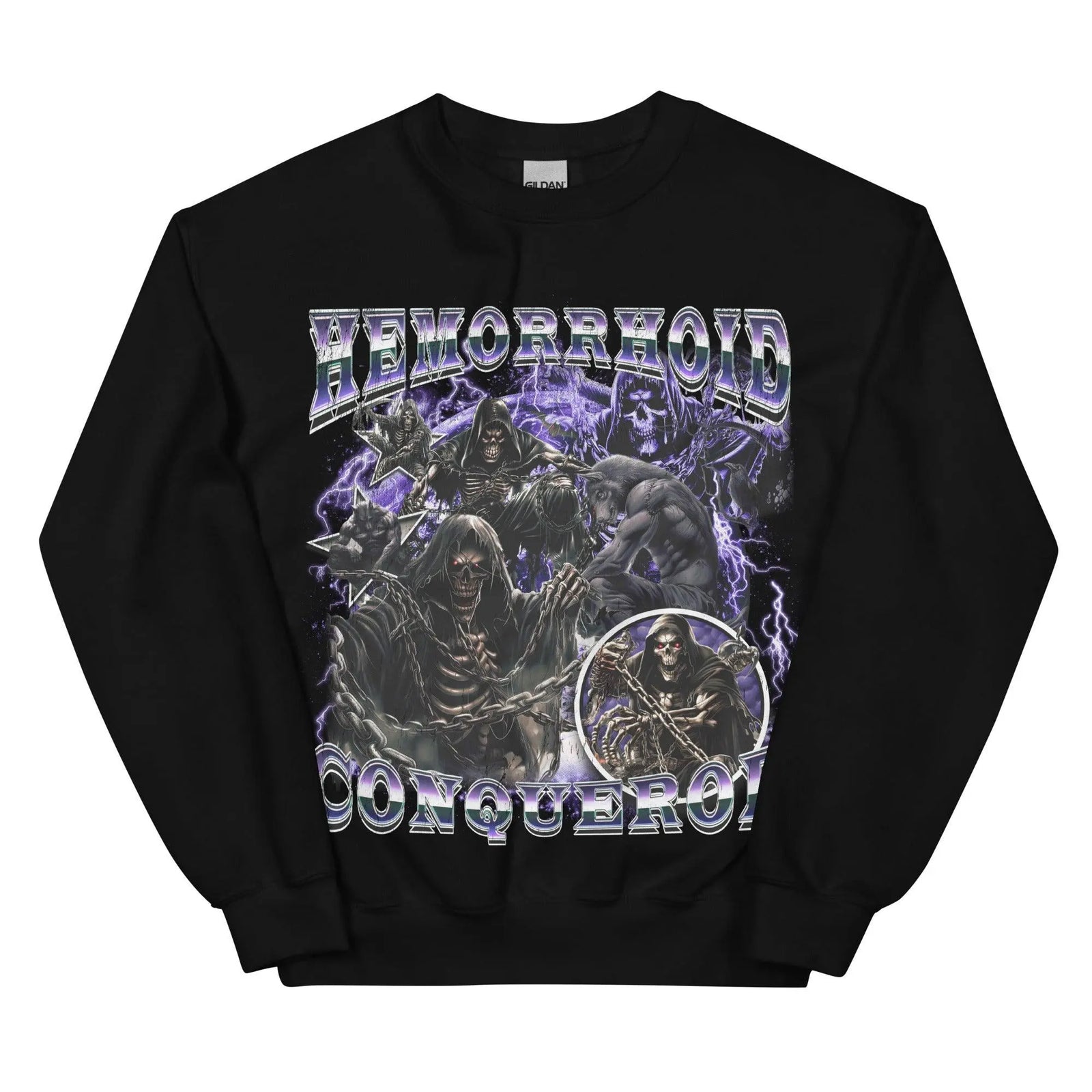 Hemorrhoid Conqueror Sweatshirt - Orbital Clothing