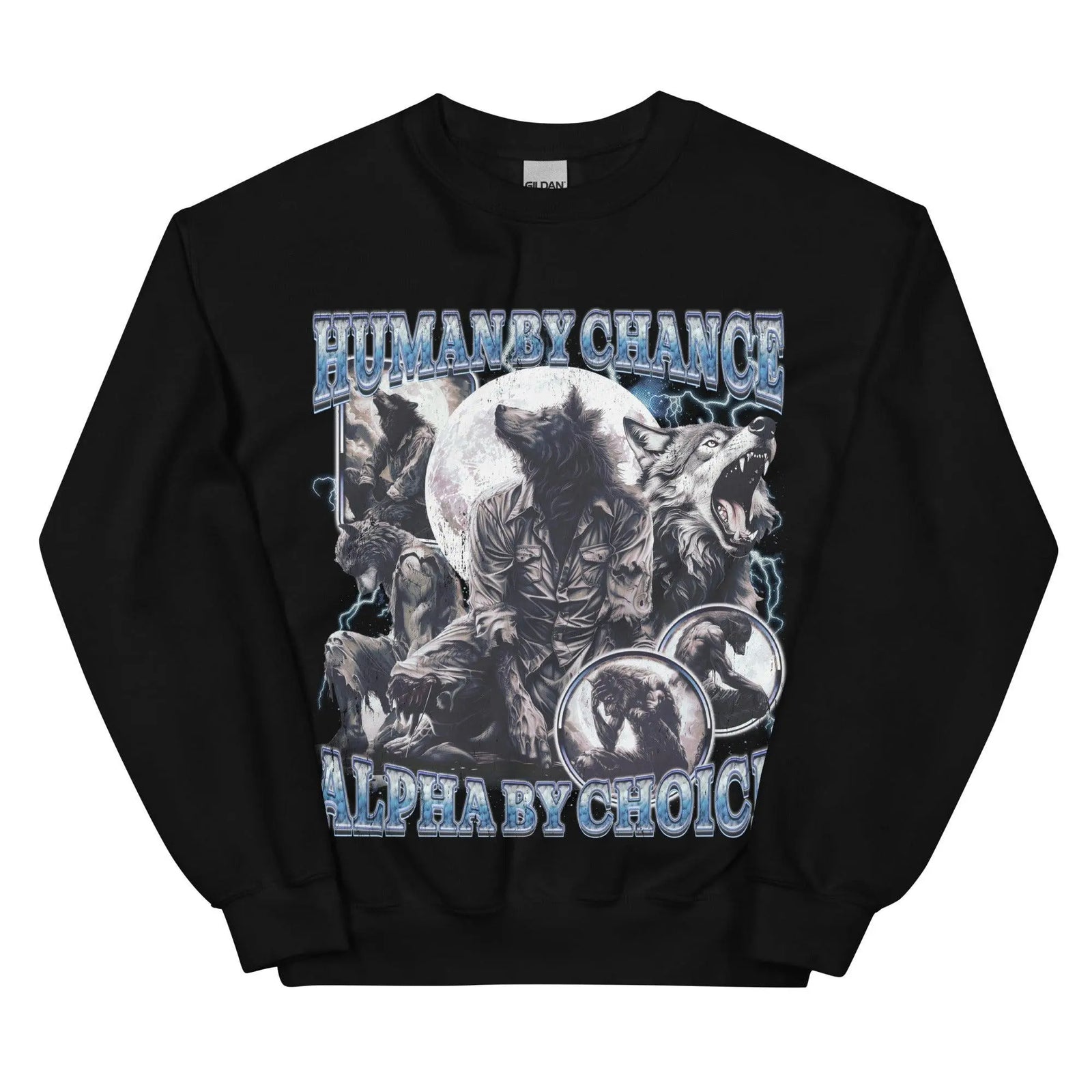 Human by Chance Alpha by Choice Sweatshirt - Orbital Clothing