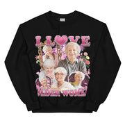 Ik hou van oudere vrouwen sweatshirt