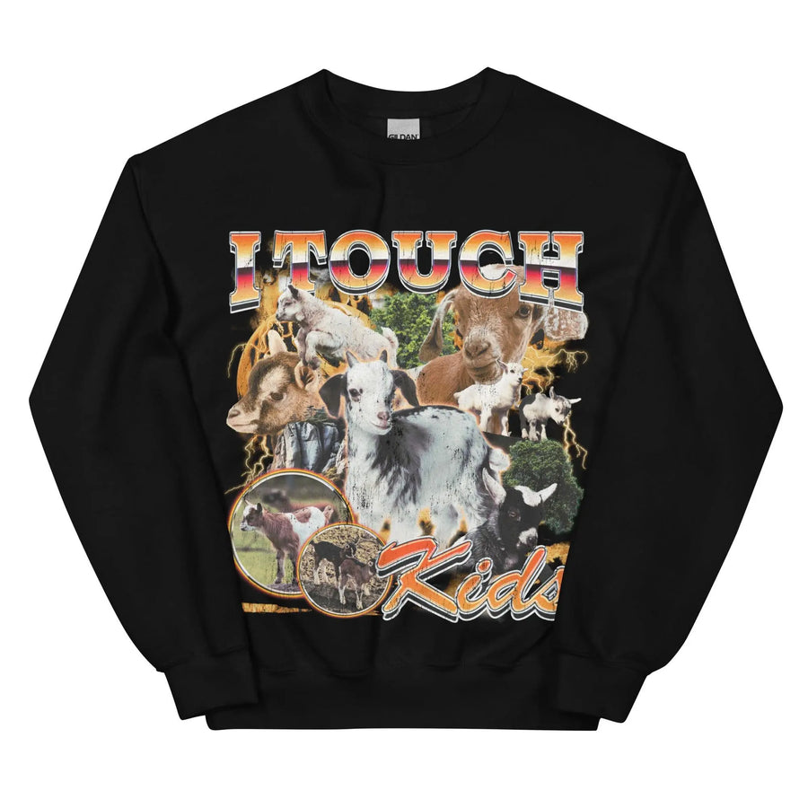 I Touch Kids Sweatshirt - Orbital Clothing