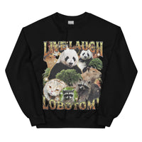 Live Laugh Lobotomy Sweatshirt - Schwarz / S