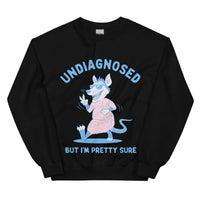 Nicht diagnostiziert, aber ich bin mir ziemlich sicher (Sweatshirt) - Schwarz / S