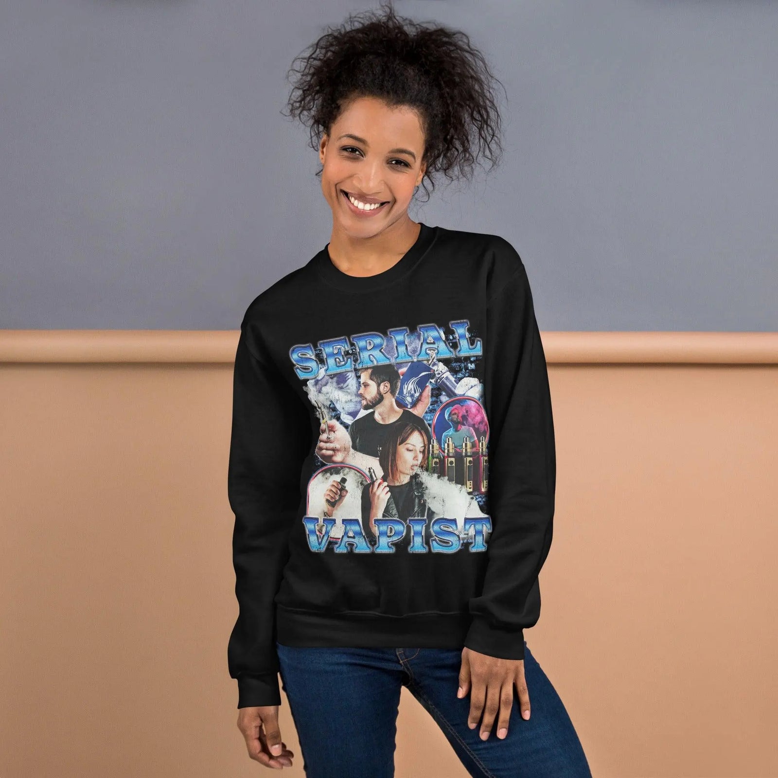 Serial Vapist (Updated Design!) Sweatshirt - Orbital Clothing