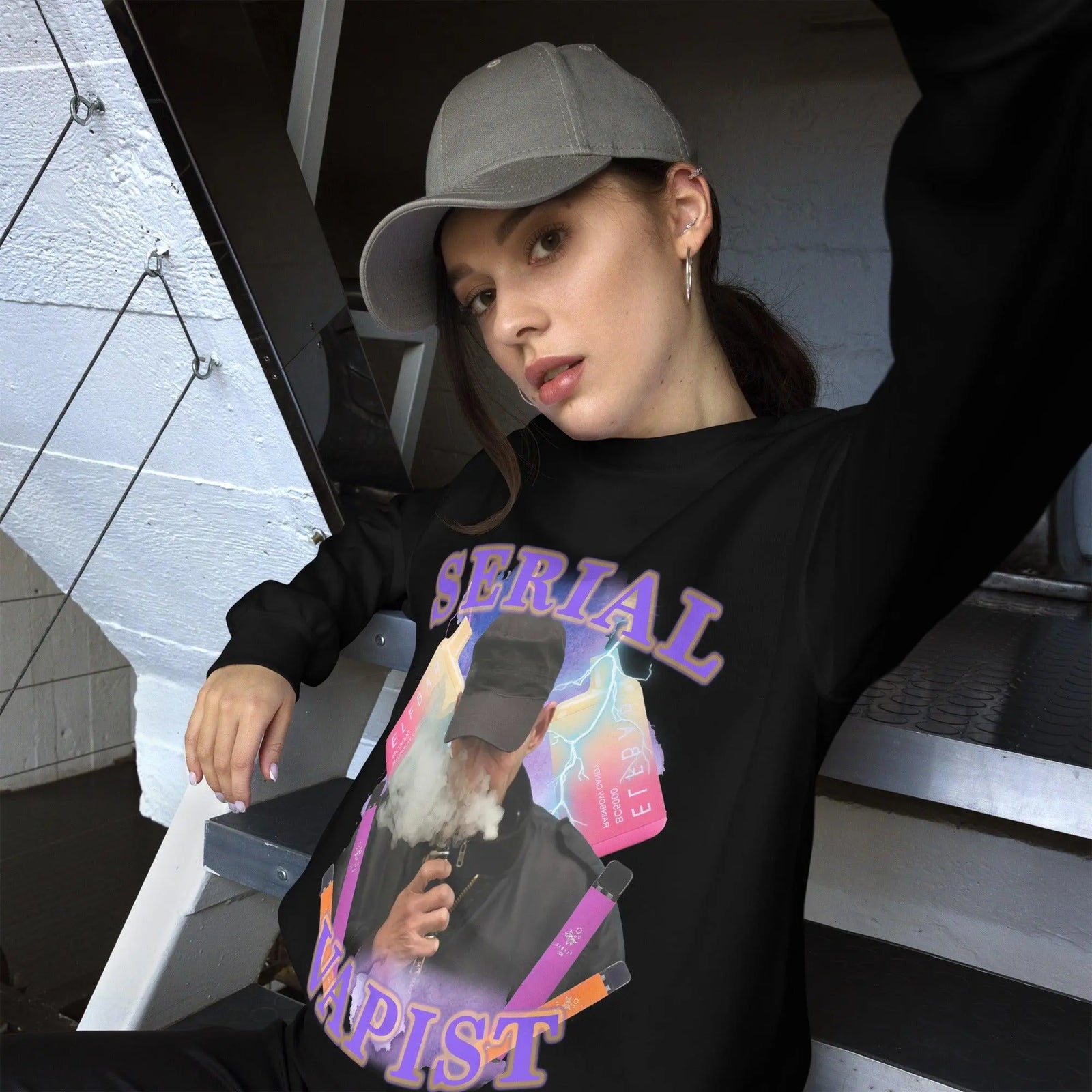 Serial Vapist Sweatshirt - Orbital Clothing