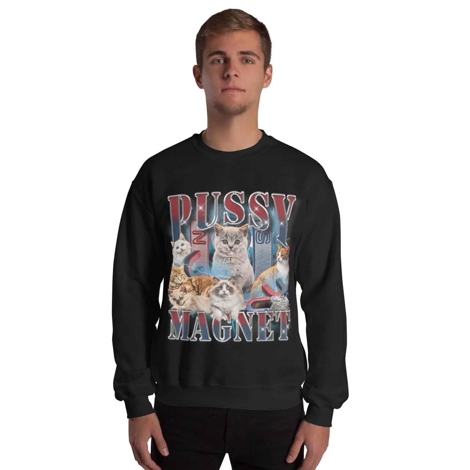 Pussy Magnet Sweatshirt - Orbital Clothing