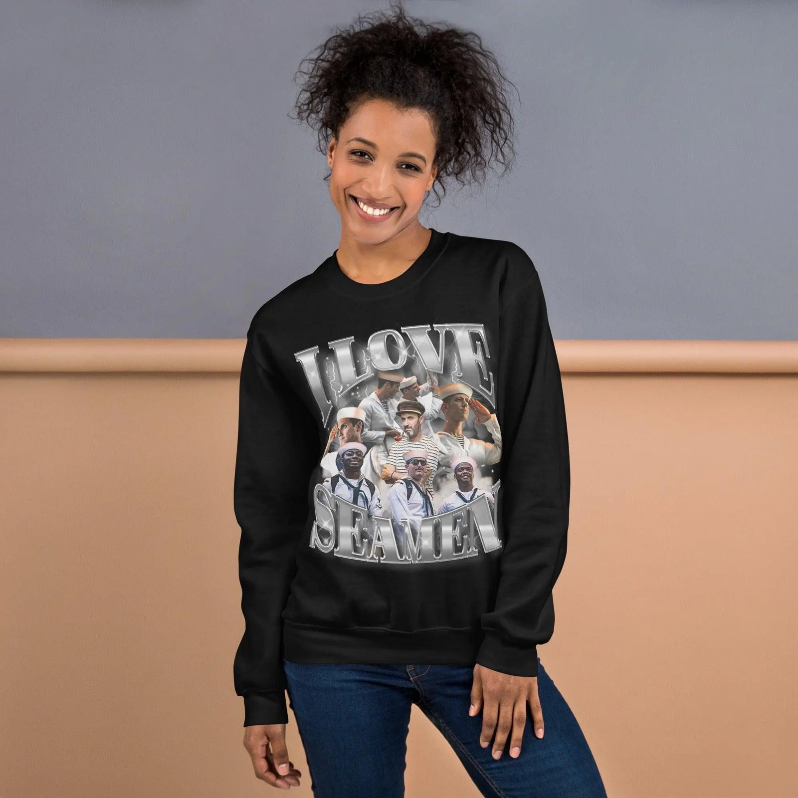 I Love Seamen Sweatshirt - Orbital Clothing