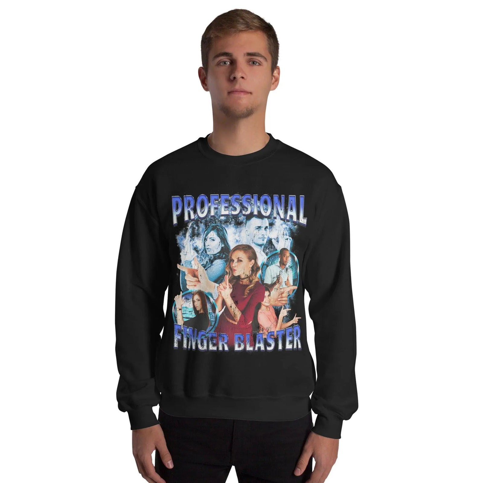 Professional Finger Blaster Sweatshirt - Orbital Clothing