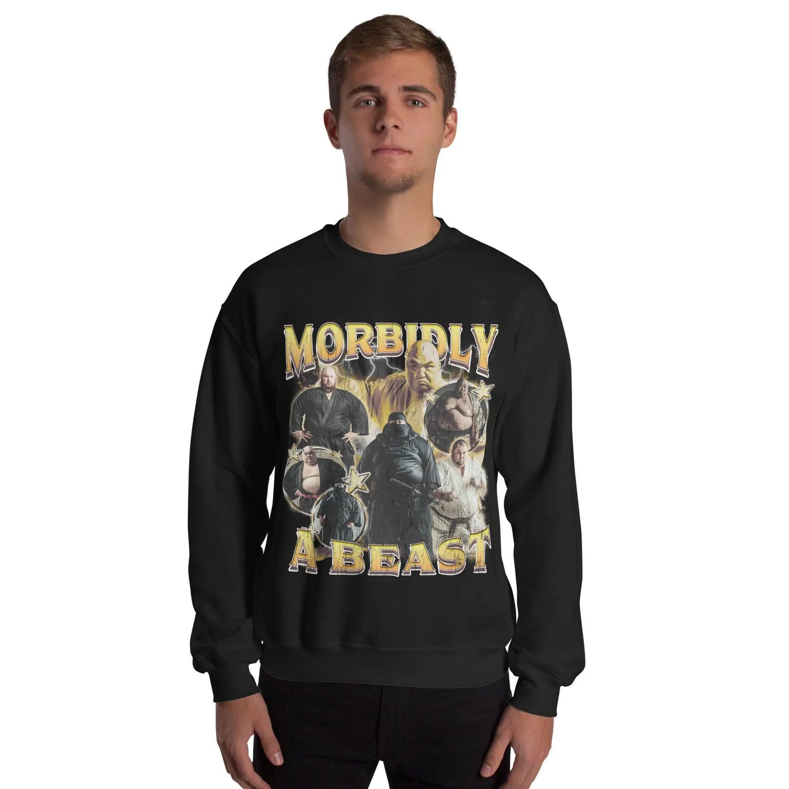Morbidly a Beast Sweatshirt - Orbital Clothing