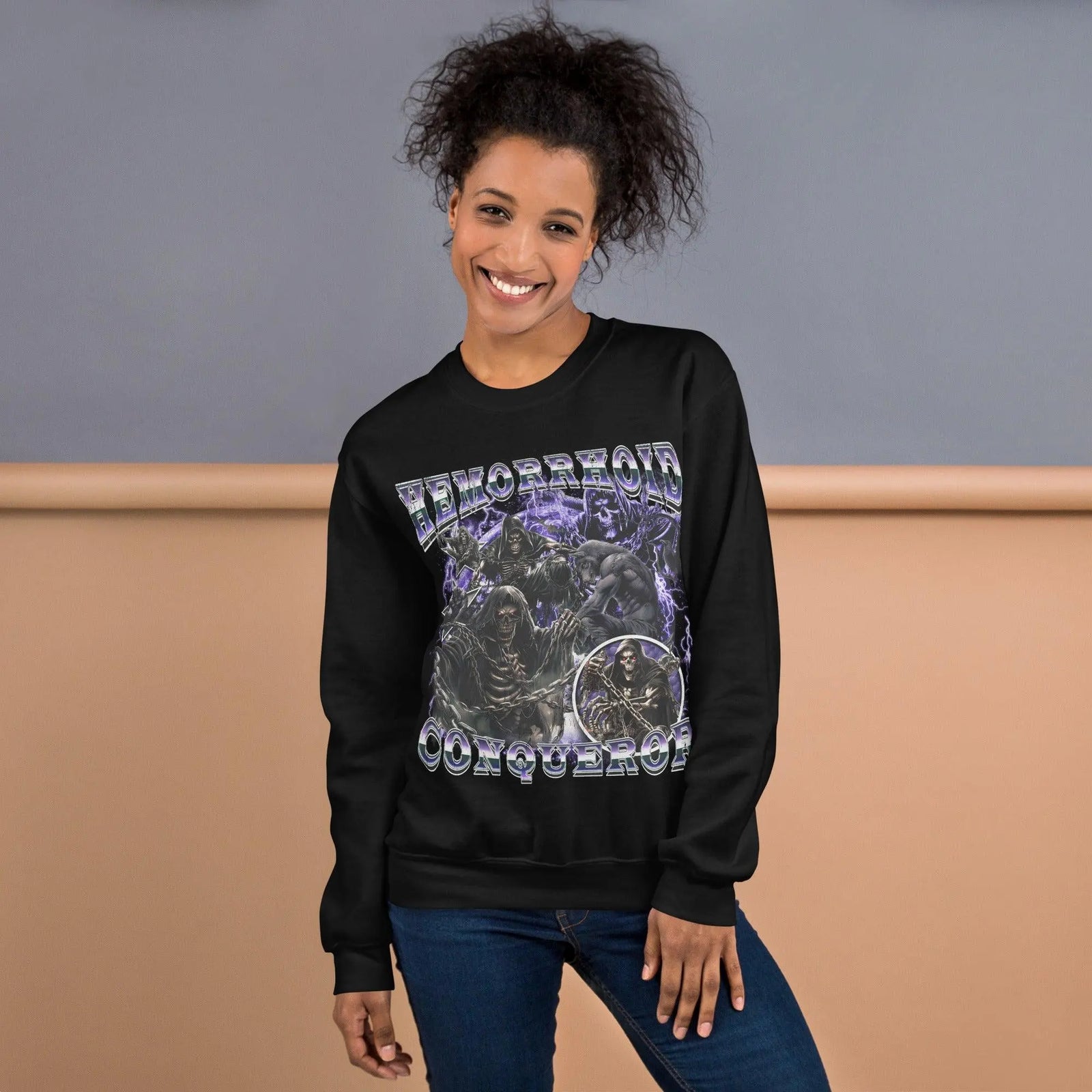 Hemorrhoid Conqueror Sweatshirt - Orbital Clothing