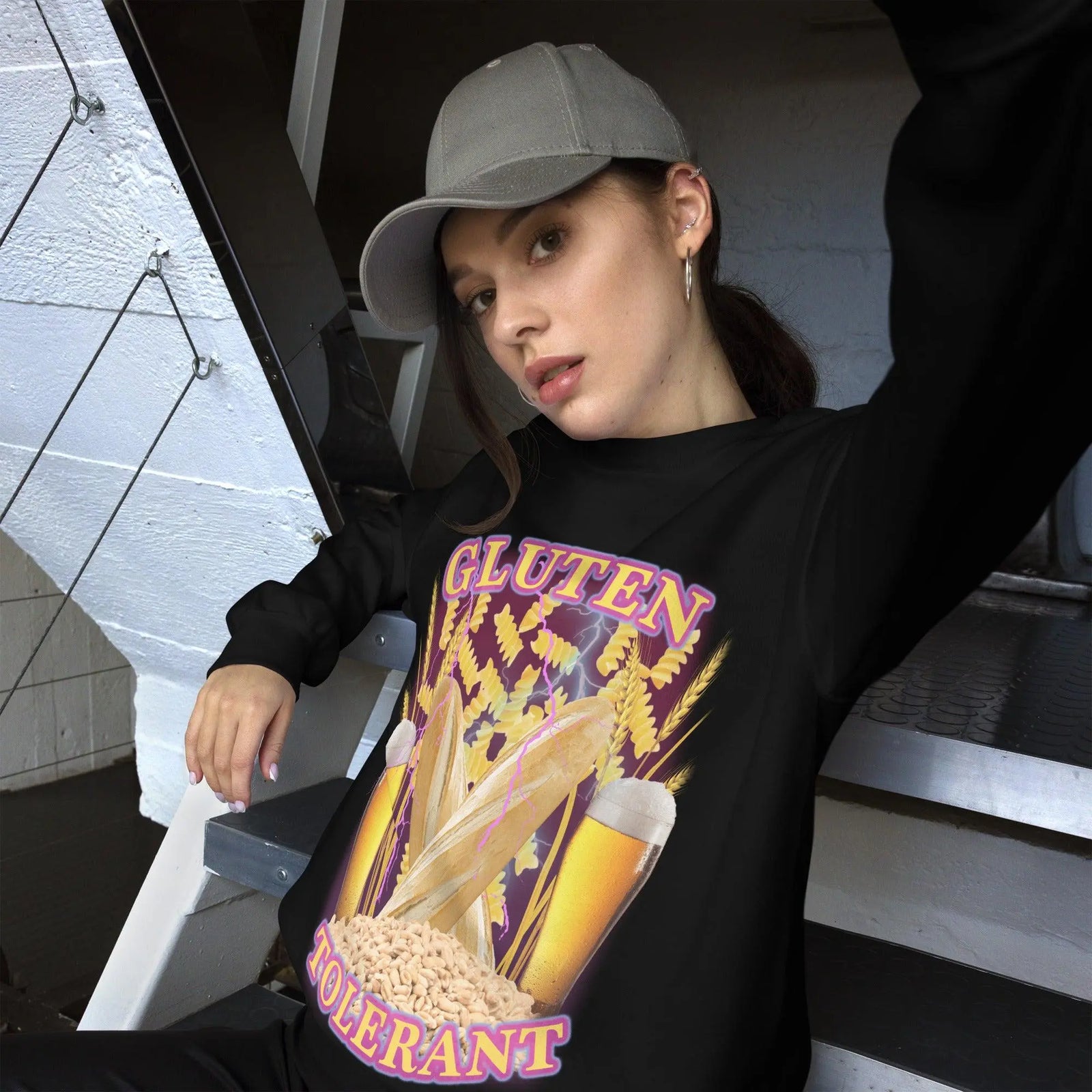 gluten tolerant Sweatshirt - Orbital Clothing