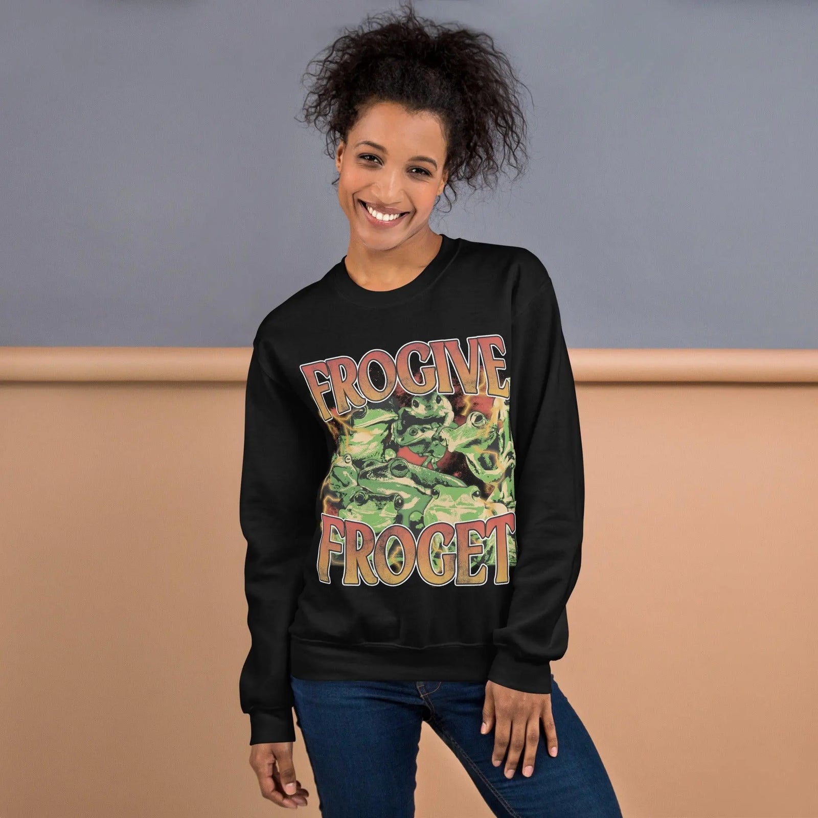 Frogive Forget Sweatshirt - Orbital Clothing