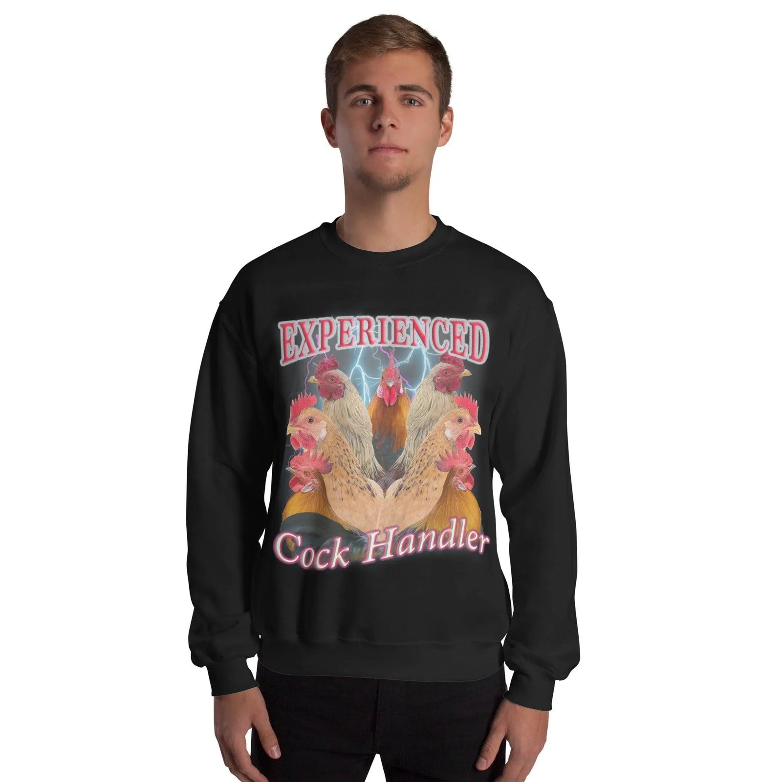 Experienced Cock Handler (OG Design) Sweatshirt - Orbital Clothing