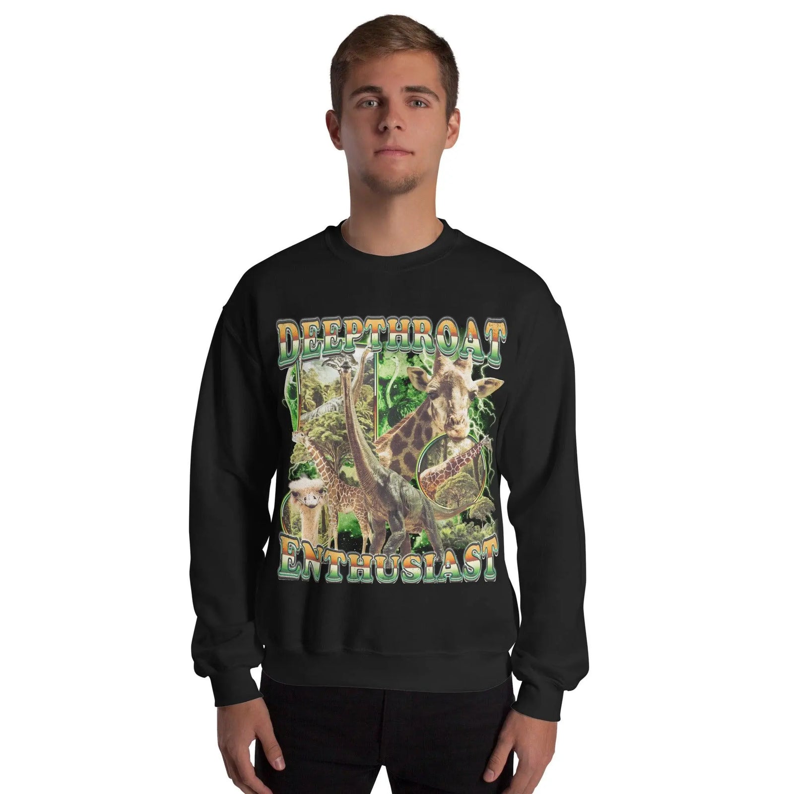 Deepthroat Enthusiast Sweatshirt - Orbital Clothing