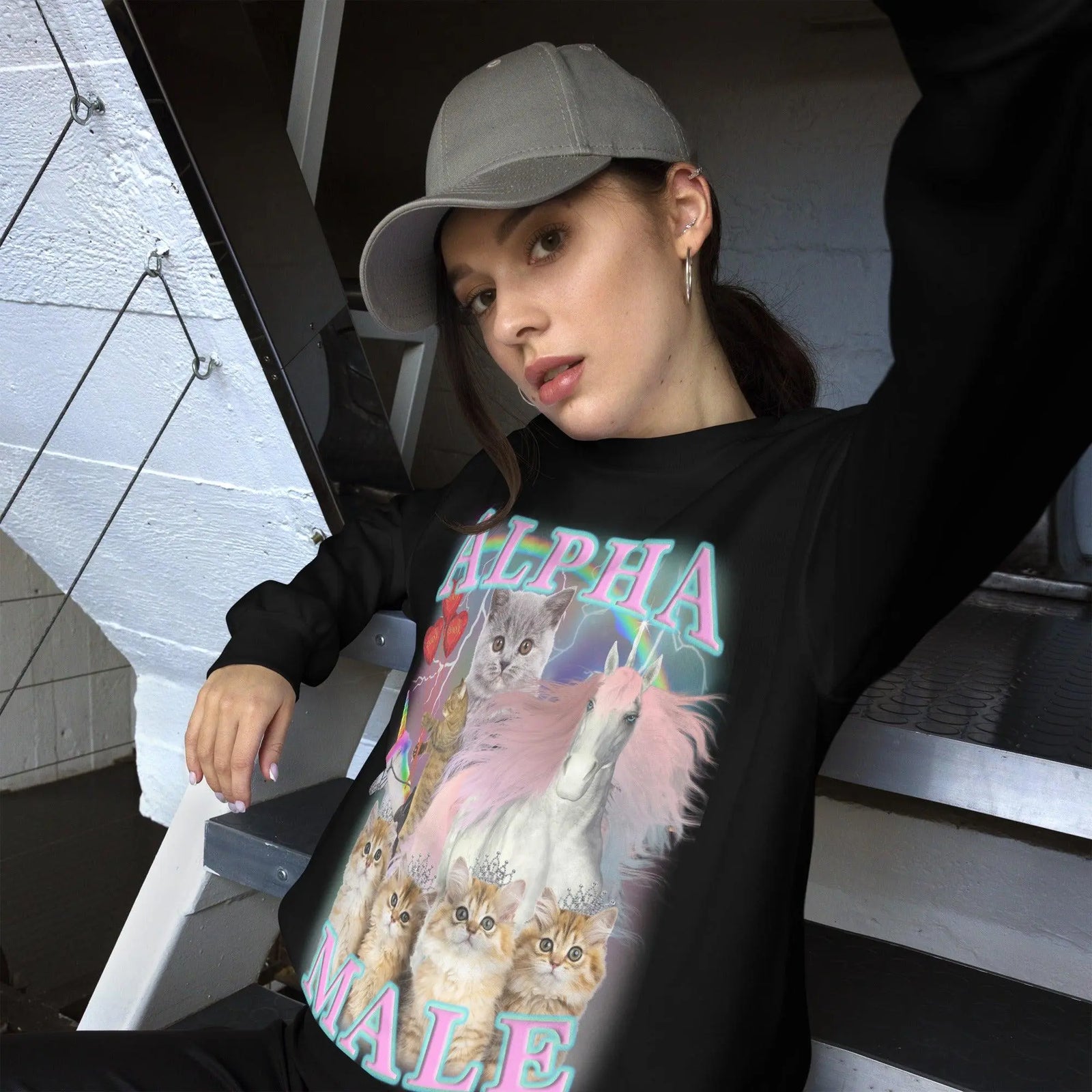 Alpha Male (OG Design!) Sweatshirt - Orbital Clothing