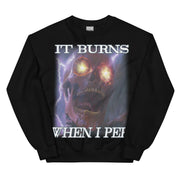 Es brennt beim Pinkeln Sweatshirt