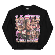 Sweatshirt „Ich liebe Muskelmütter“