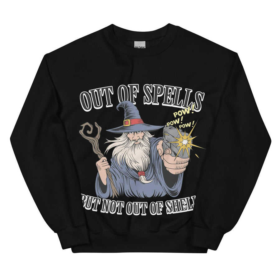 Out of Spells but Not Out of Shells sweatshirt - Orbital Clothing