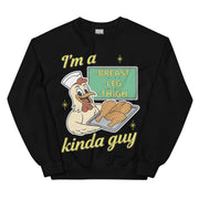 I'm a breast leg and thigh kinda guy (chicken) sweatshirt