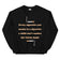 Every cigarette you smoke is a cigarette a child can't smoke - do your part sweatshirt