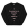 Everything I love in life is either illegal, expensive or latina sweatshirt