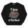 I love a fat rack (of BBQ ribs) sweatshirt