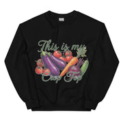 This is my crop top sweatshirt