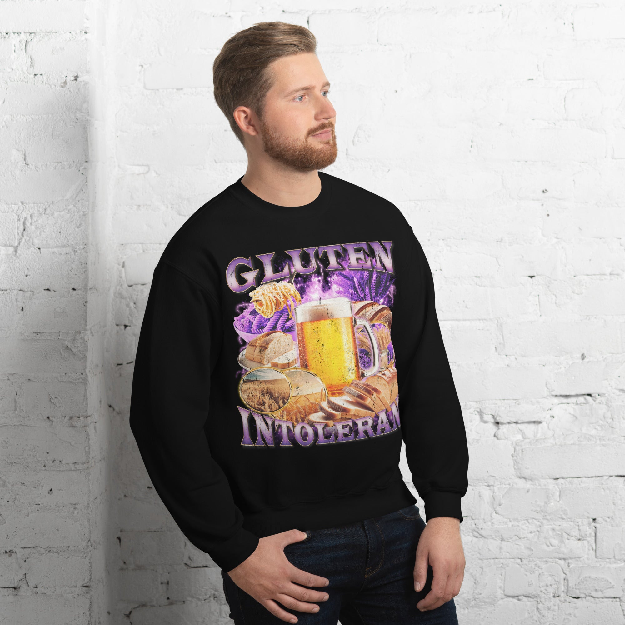 Gluten Intolerant (Updated Design) sweatshirt