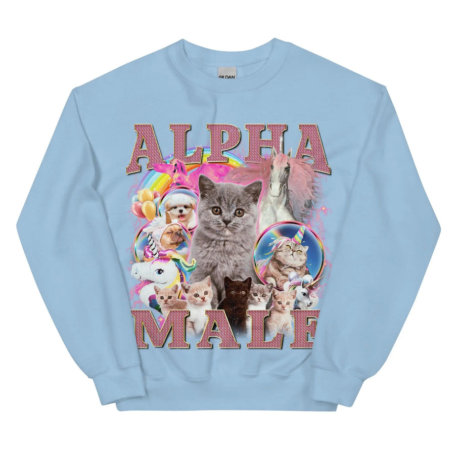 Alpha Male (Updated Design!) Sweatshirt - Orbital Clothing