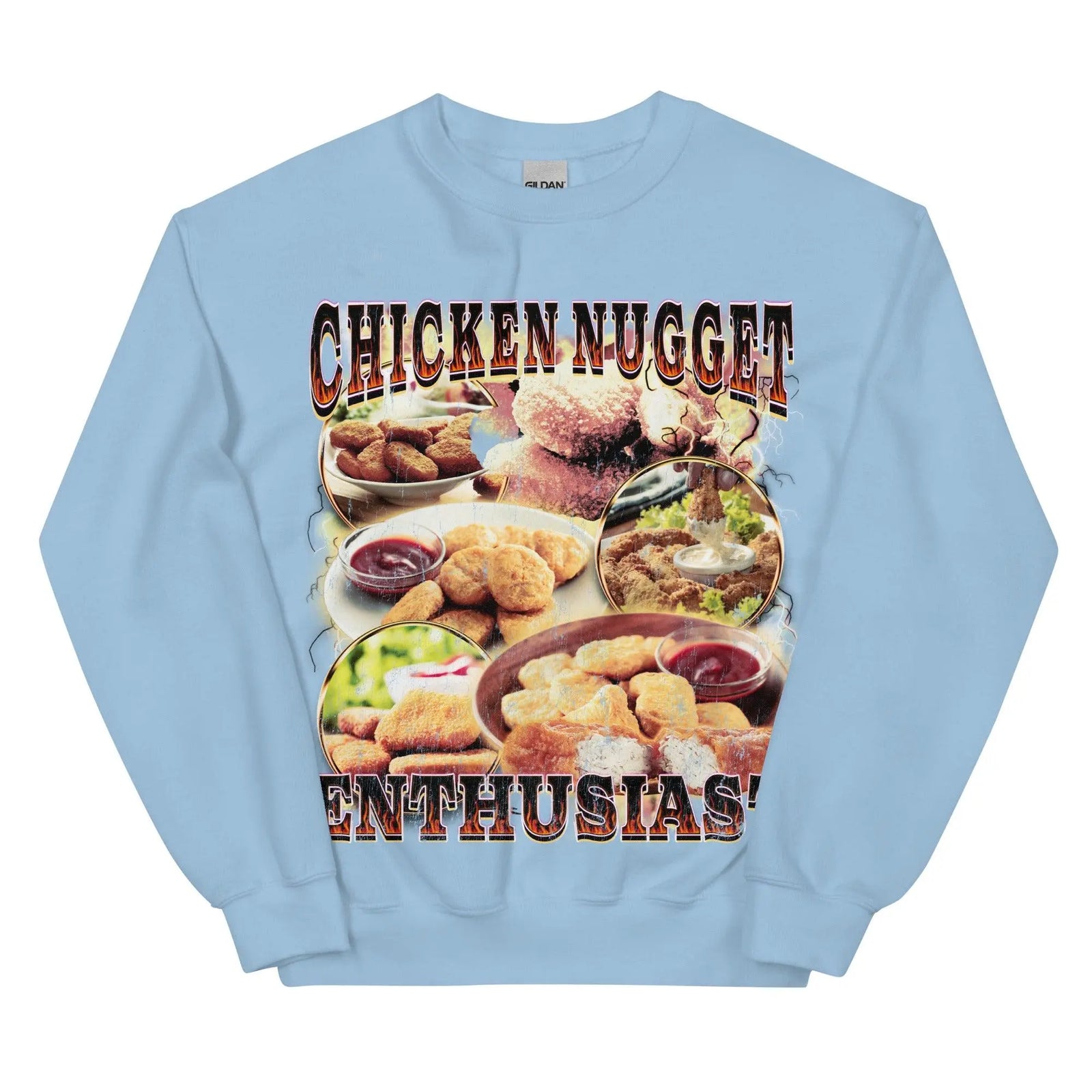 Chicken Nugget Enthusiast sweatshirt - Orbital Clothing