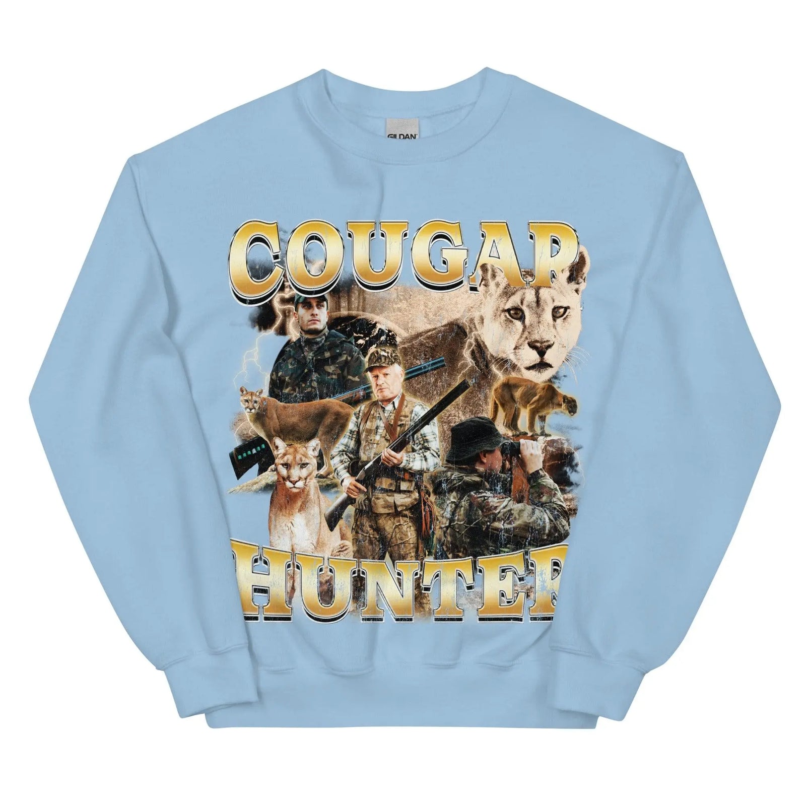 Cougar Hunter Sweatshirt - Orbital Clothing