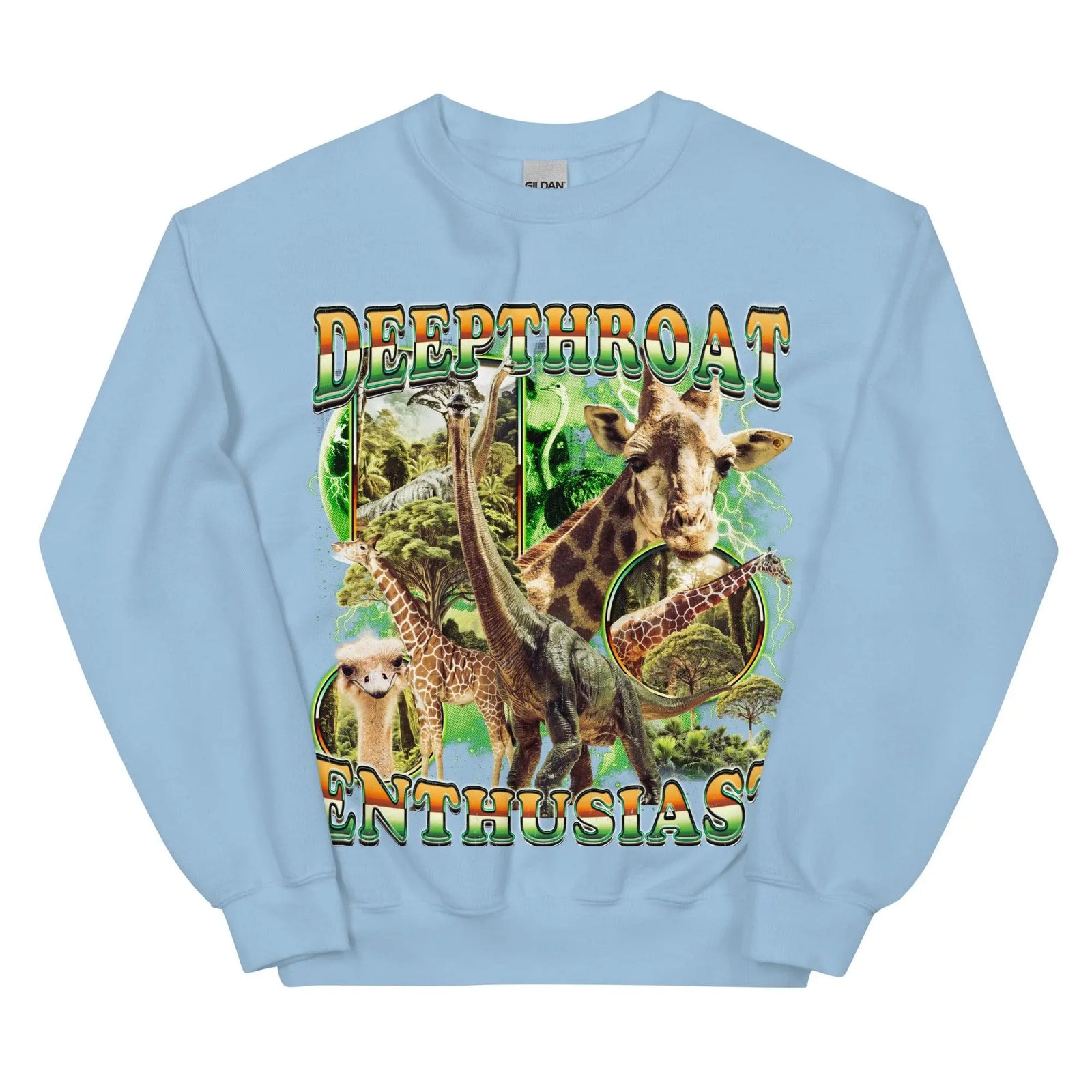 Deepthroat Enthusiast Sweatshirt - Orbital Clothing