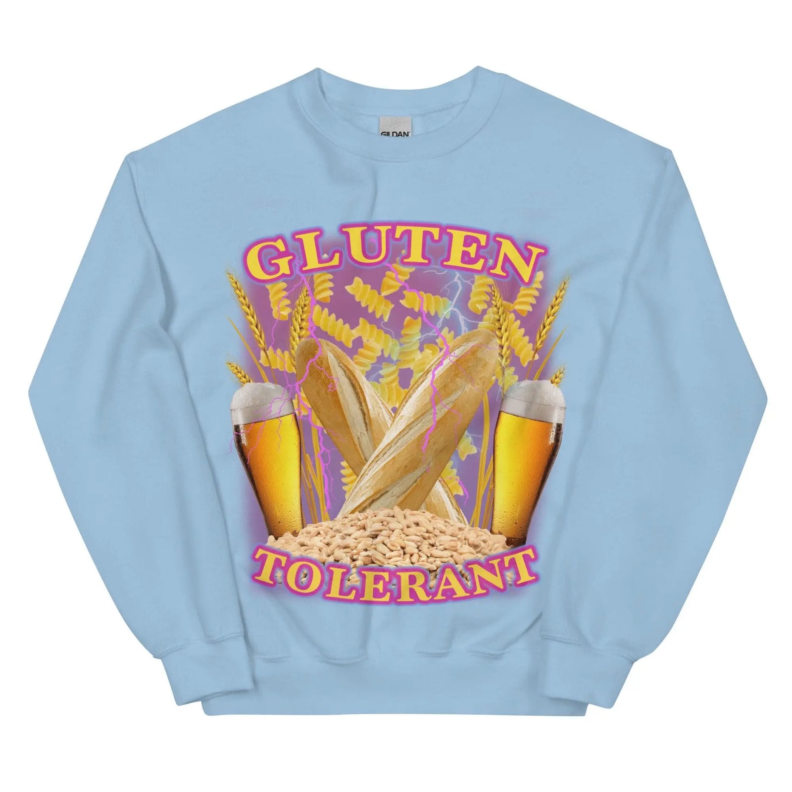 gluten tolerant Sweatshirt - Orbital Clothing