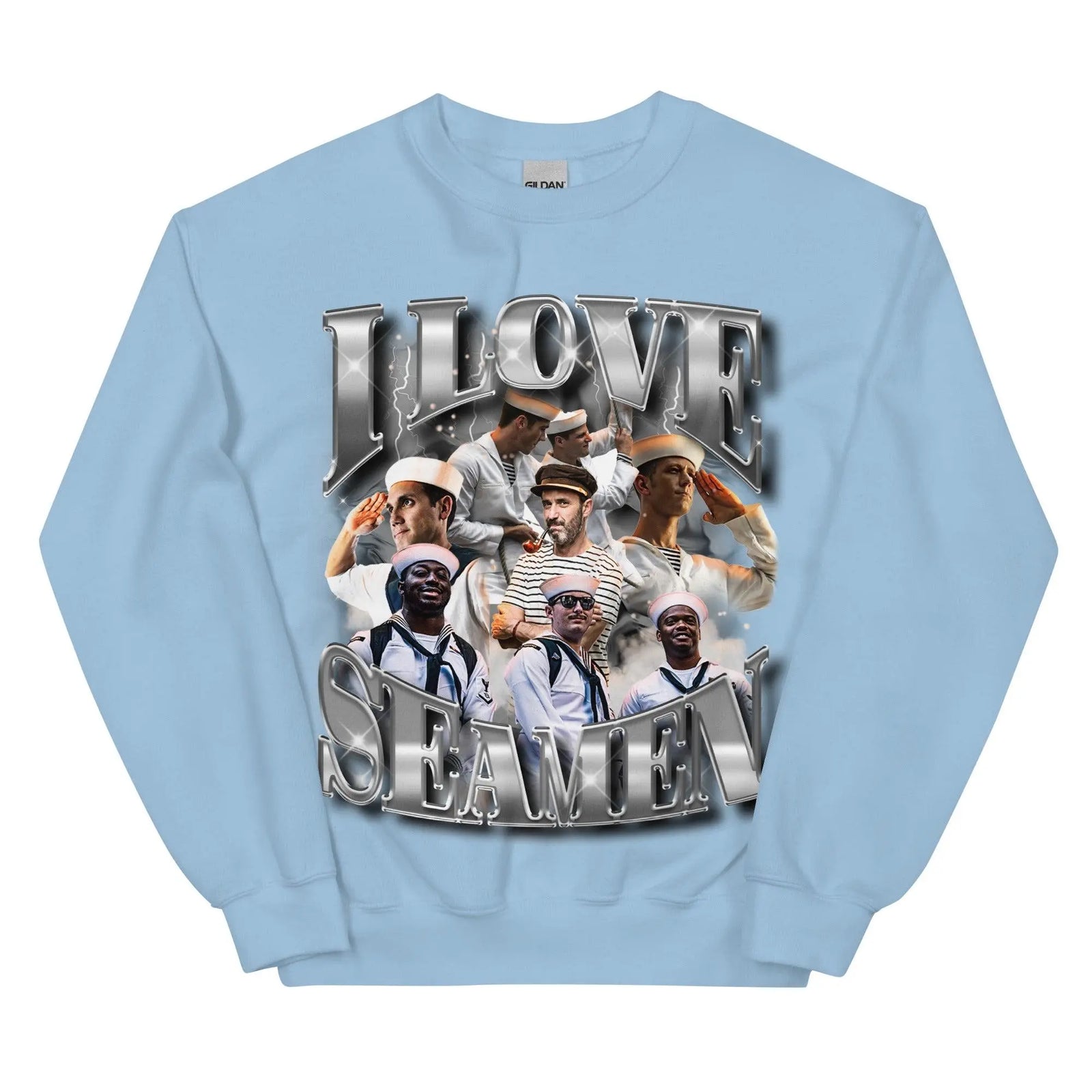 I Love Seamen Sweatshirt - Orbital Clothing