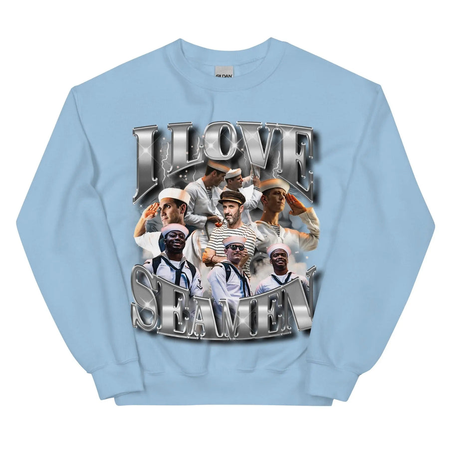 I Love Seamen Sweatshirt - Orbital Clothing