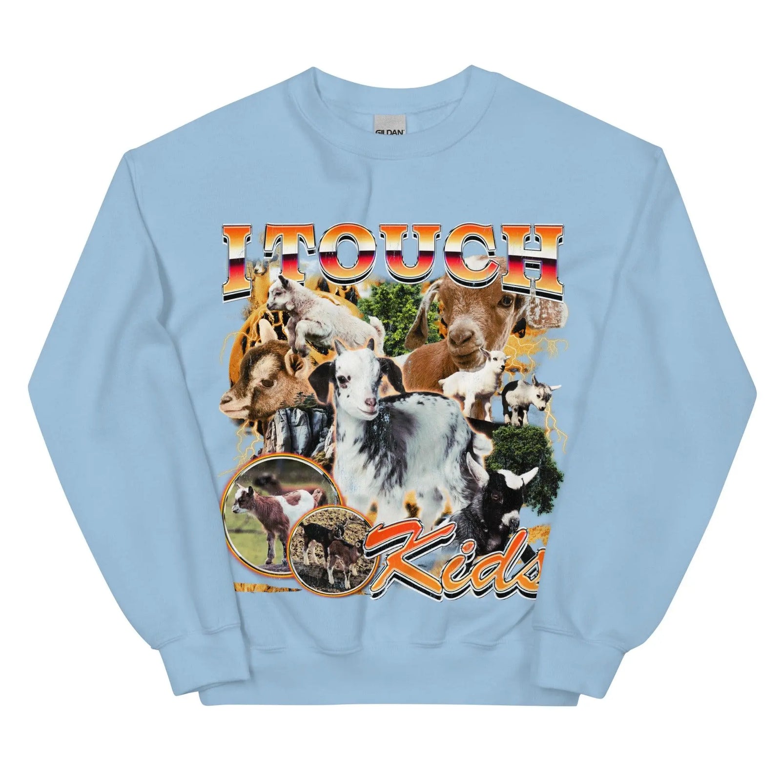 I Touch Kids Sweatshirt - Orbital Clothing