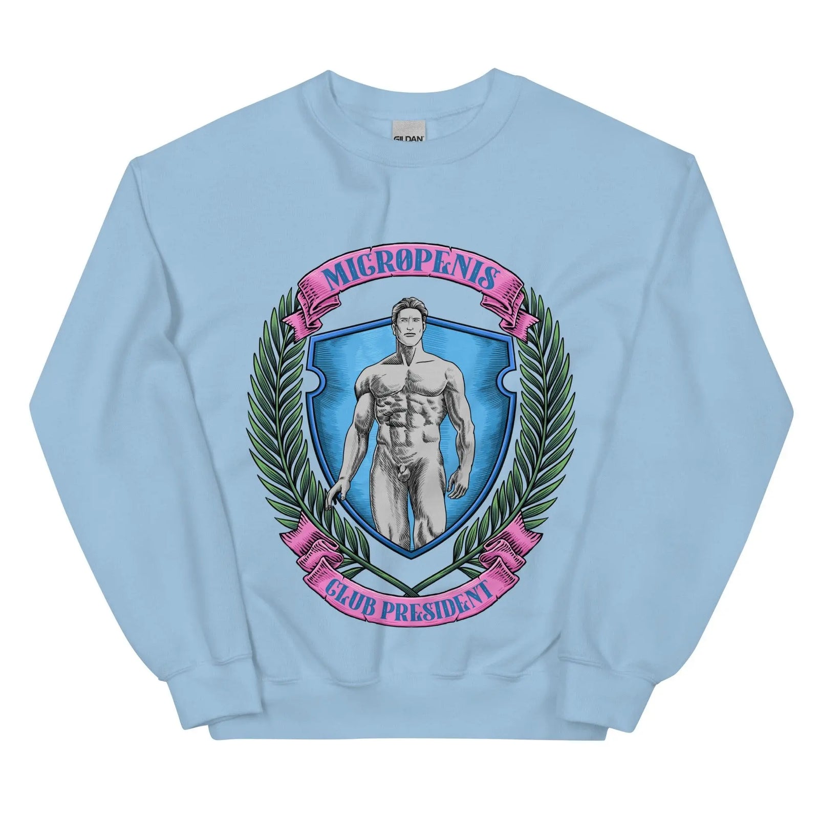 Micro Penis Club President Sweatshirt - Orbital Clothing