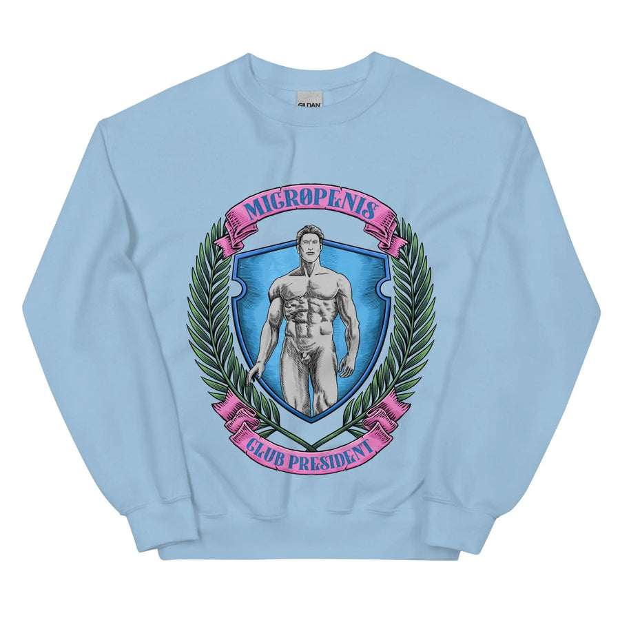 Micro Penis Club President Sweatshirt - Orbital Clothing