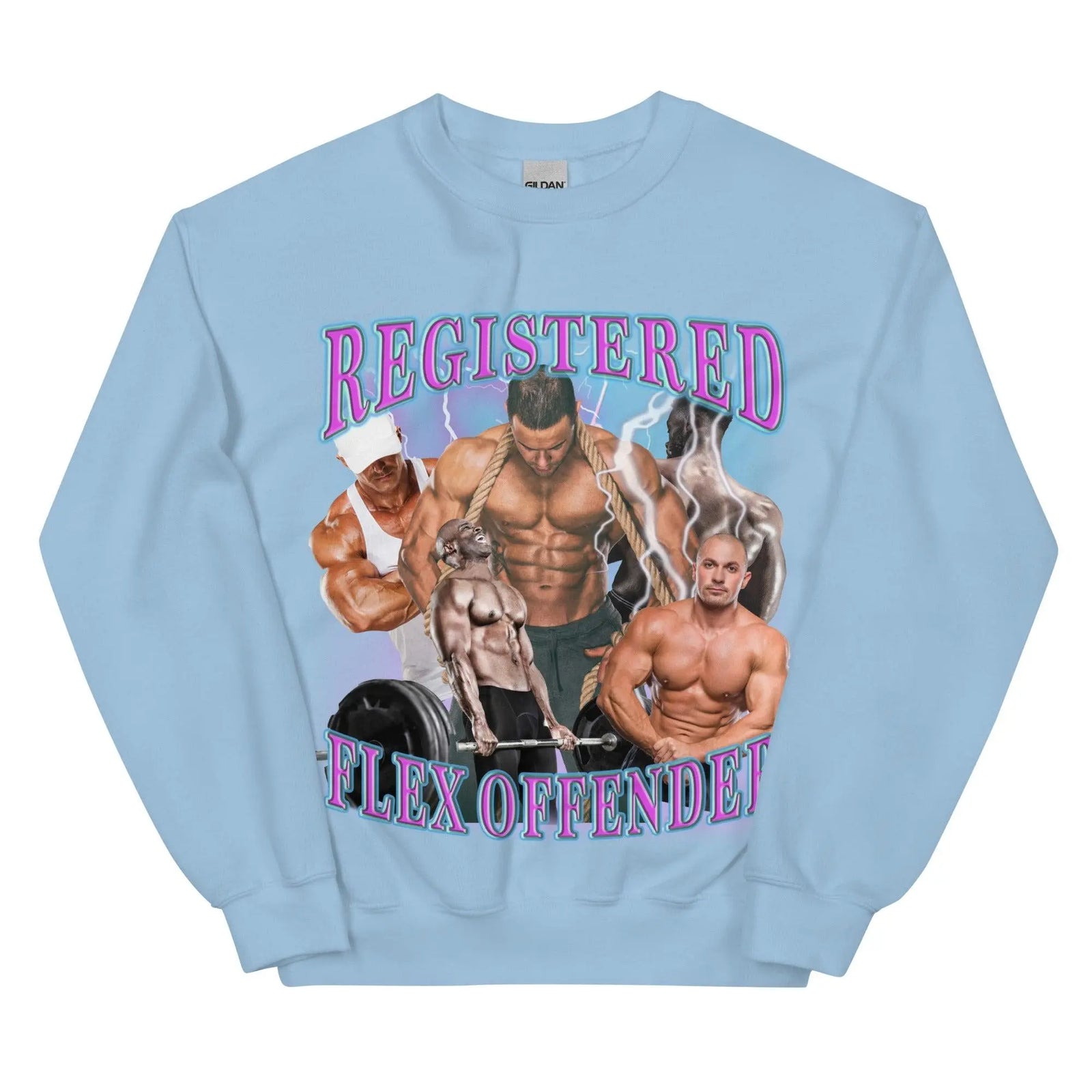 Registered Flex Offender Sweatshirt - Orbital Clothing