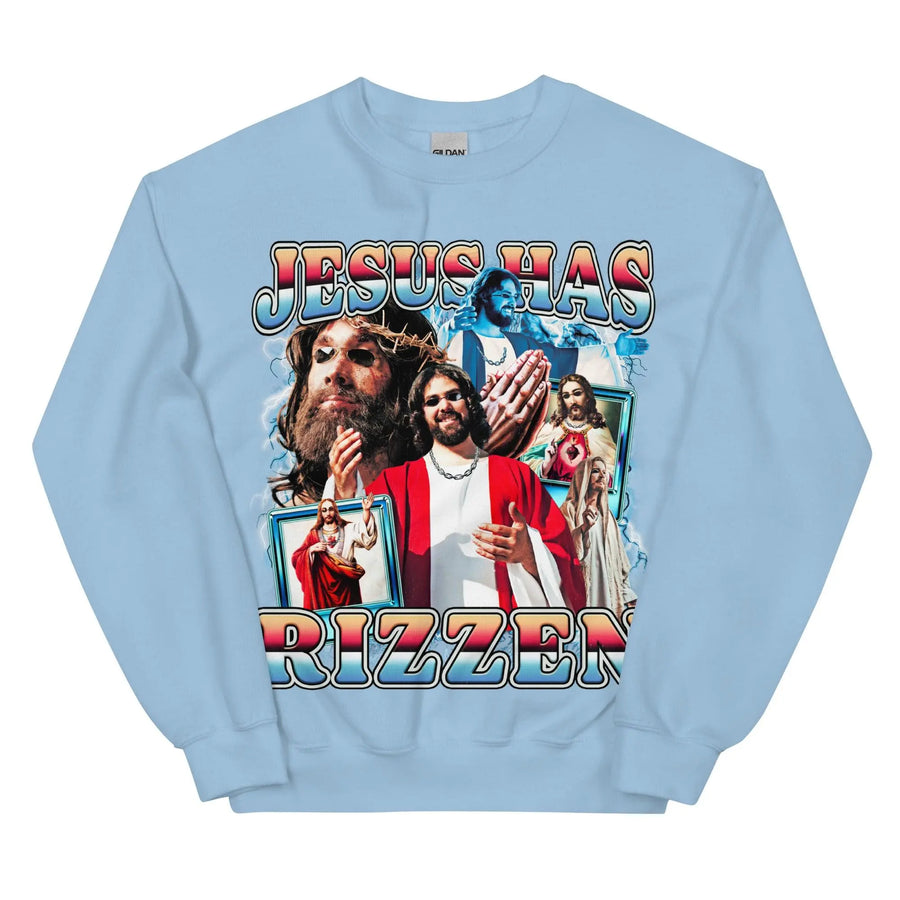Jesus Has Rizzen (Updated Design) Sweatshirt - Orbital Clothing