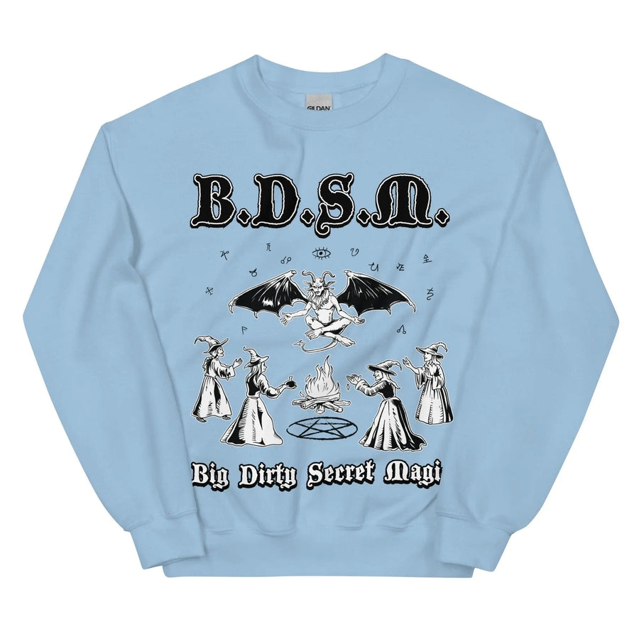 BDSM (Big Dirty Secret Magic) sweatshirt - Orbital Clothing