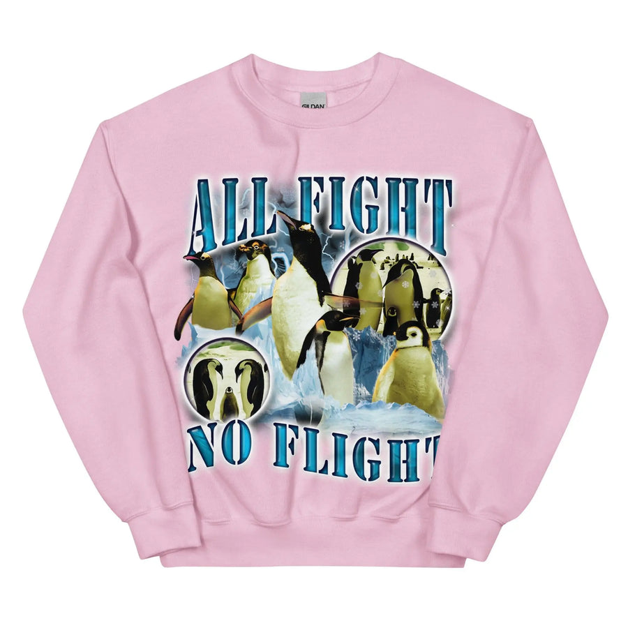 All Fight No Flight Sweatshirt - Orbital Clothing
