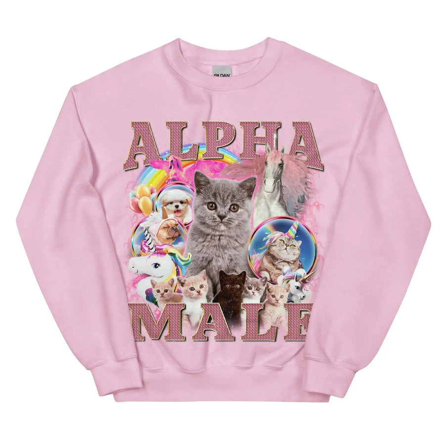 Alpha Male (Updated Design!) Sweatshirt - Orbital Clothing