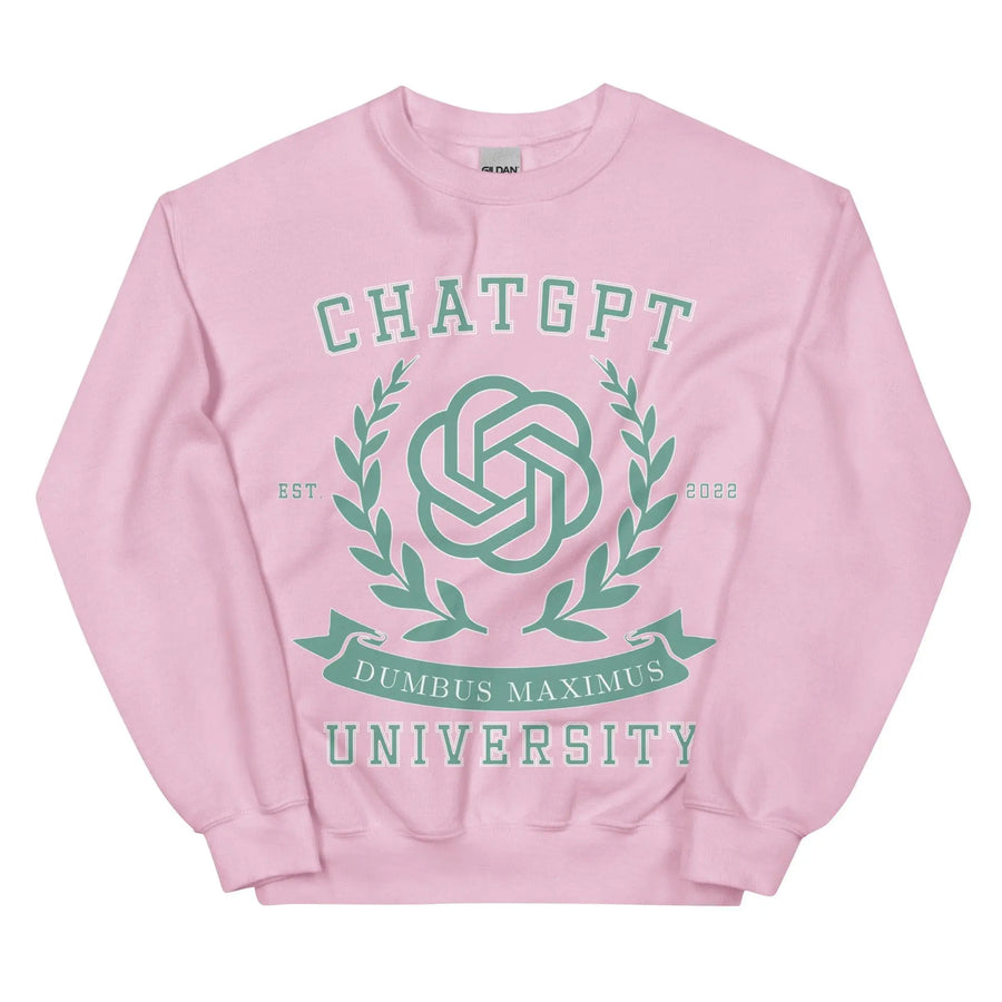 Chat GPT University sweatshirt - Orbital Clothing
