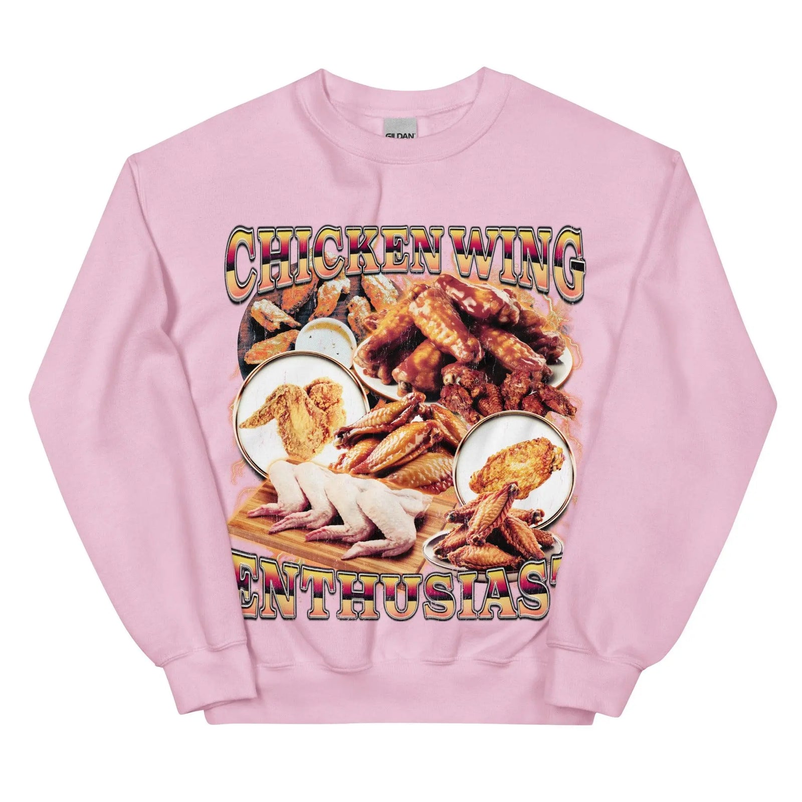 Chicken Wing Enthusiast Sweatshirt - Orbital Clothing