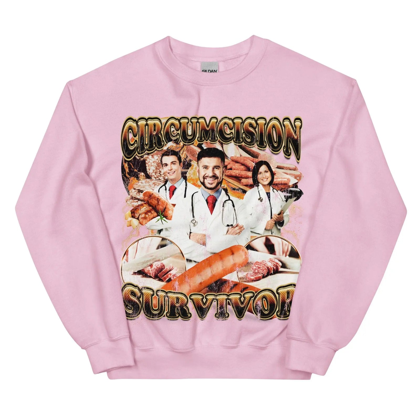 Circumcision Survivor Sweatshirt - Orbital Clothing
