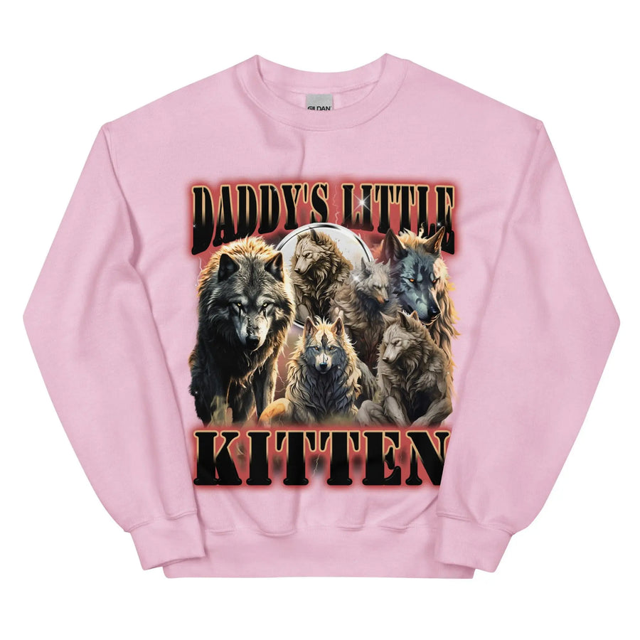 Daddy's Little Kitten Sweatshirt - Orbital Clothing