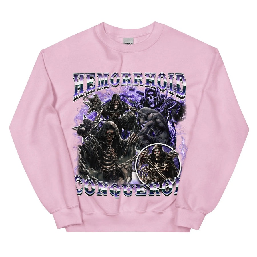 Hemorrhoid Conqueror Sweatshirt - Orbital Clothing