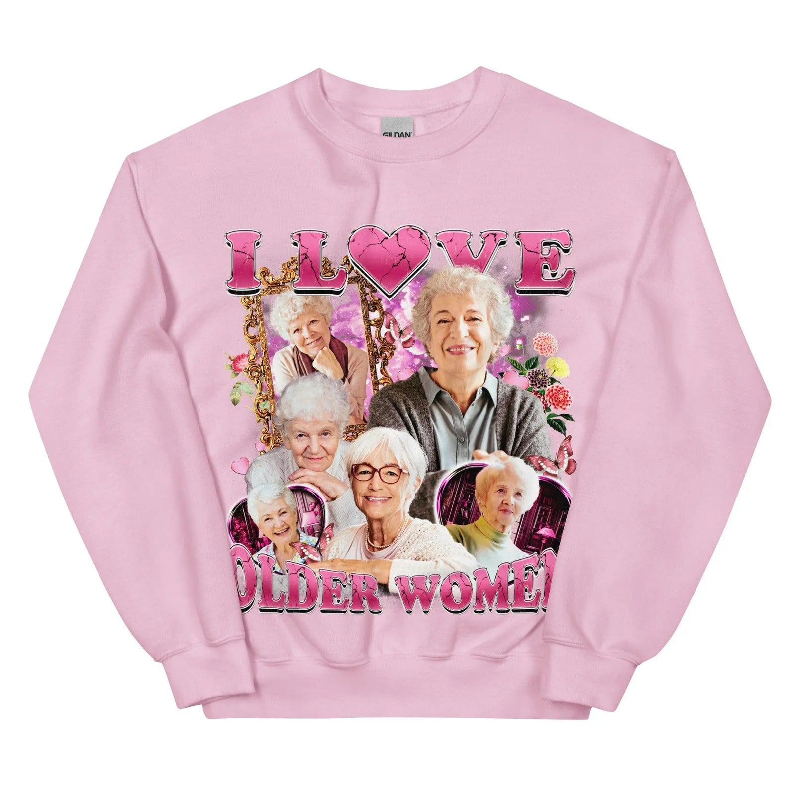 I Love Older Women Sweatshirt - Orbital Clothing
