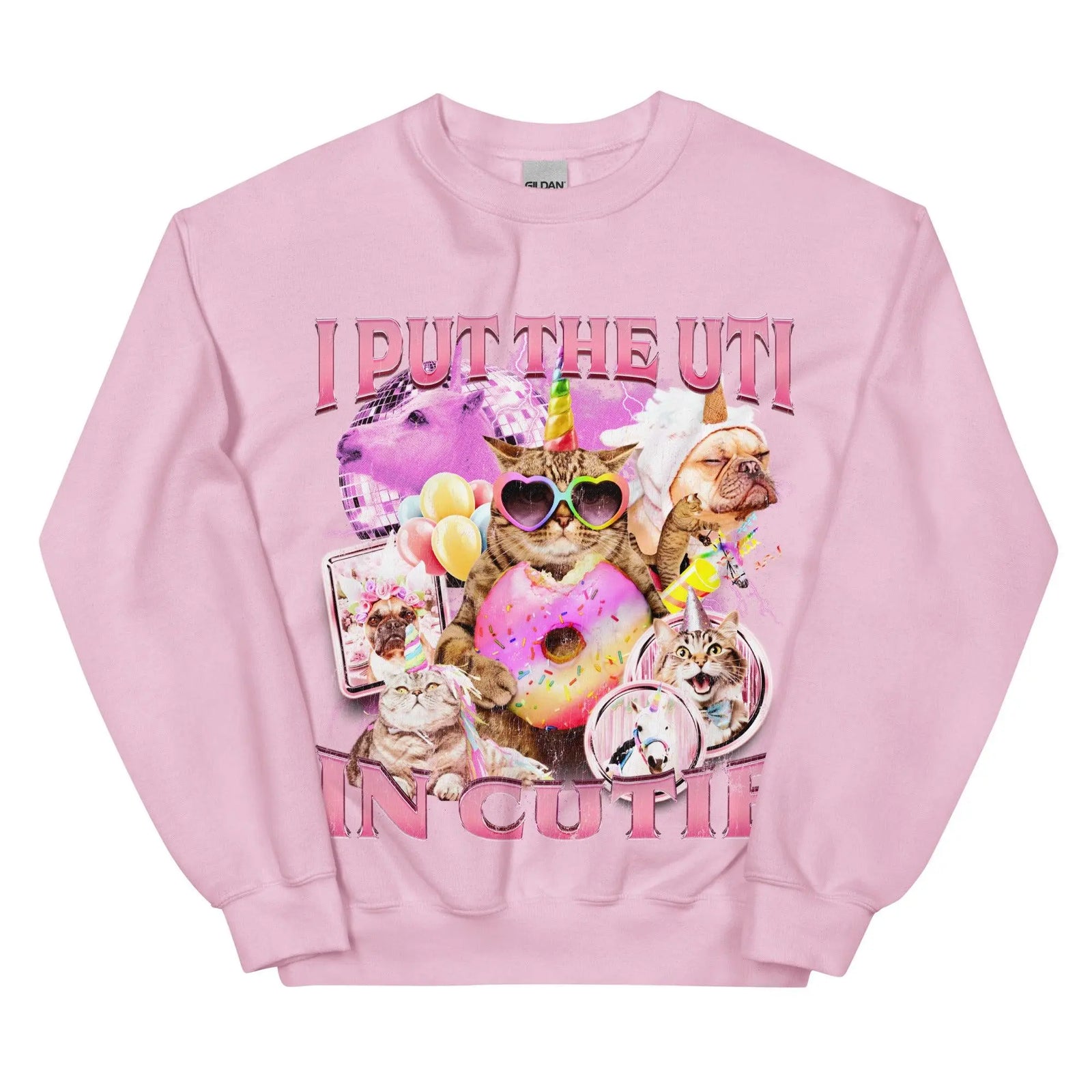 I put the UTI in Cutie Sweatshirt - Orbital Clothing